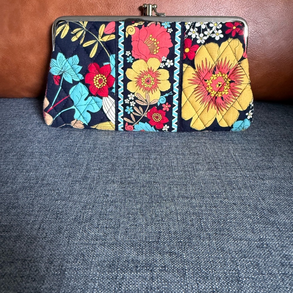 Vera Bradley Happy Snails Clutch Wallet